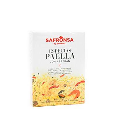 Set of 5 X Sachets of Paella Seasoning - Contains Saffron - Buy Online on SooperMarket.com