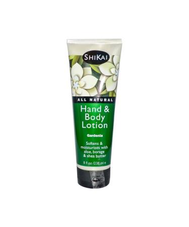 ShiKai - Gardenia Hand & Body Lotion Plant-Based Perfect for Daily Use Rich in Botanical Extracts Makes Skin Softer & More Hydrated Mildly Formulated for Dry Sensitive Skin Thick Texture (8 oz)