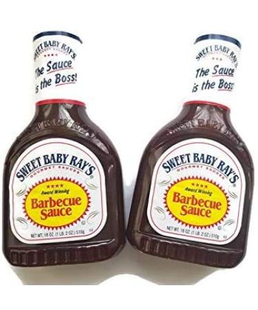 Sweet Baby Ray's Barbecue Sauce 2 Bottle Bundle 2 Count (Pack of 1)