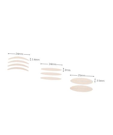 NOLITOY Double Eyelid Sticker Set - Eyelid Shadow Stickers & Beauty Tape for Beautiful Eyes - Clear Double-Sided Tape & Nail Polish Accessories - Buy Online on SooperMarket.com