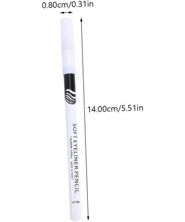 HAPINARY 48 Pcs Eyeliner Pencil Sweat Resistant Liquid Eyeliner Liquid Eyeshadow White Marker Pen Wooden Pole - Buy Online on SooperMarket.com