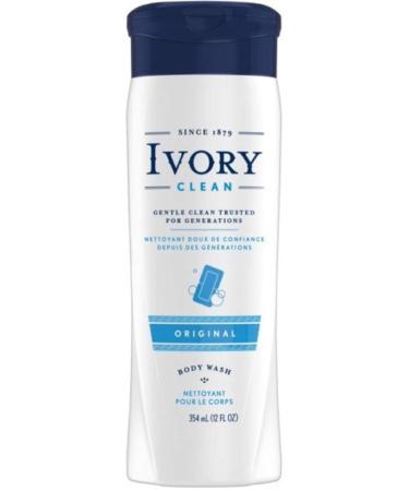Ivory Original Body Wash - 12 oz, 3 Pack - Gentle and Hydrating Formula - Buy Online on SooperMarket.com