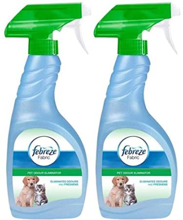 Febreze Fabric Pet Odour Eliminator Spray Twin Pack 2 x 500 ml Economy Pack