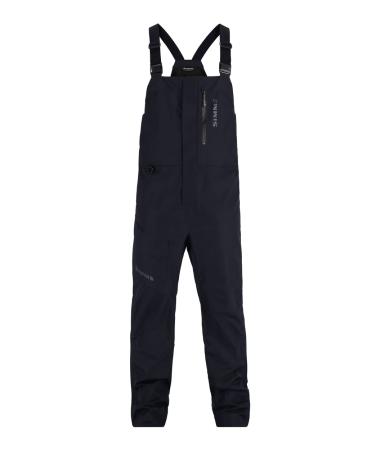Simms Mens Challenger Waterproof Fishing Bib Overalls - Black - Medium