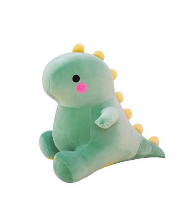 NatureMan Cute dinosaur plush toys kawaii plush animal dolls soft dinosaur plush toys children s room decoration children s (green)