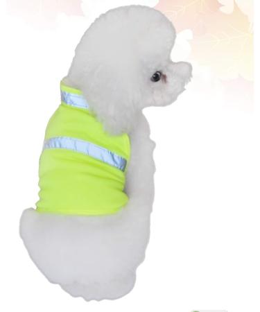 Buy Villcase Reflective Safety Vest for Dogs | High Visibility Breathable Summer Clothing | Fluorescent Yellow Size L | Ideal for Walking Running Hiking - Buy Online on SooperMarket.com