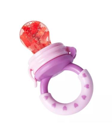 Mesh Baby Pacifier Feeder - BPA-Free Silicone - Pink - Buy Online on SooperMarket.com