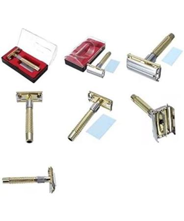 Tommy Lambert Double Edge Safety Razor Set for Men - Premium Quality Blade Shaving Kit - Buy Online on SooperMarket.com