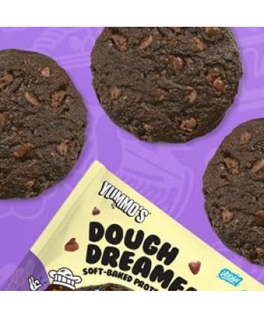 Yummo's Dough Dreamer Vegan Protein Cookie (12x50g) - Double Choc Chip Flavor - Buy Online on SooperMarket.com