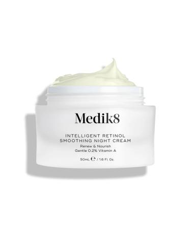 Medik8 Intelligent Retinol Smoothing Night Cream - Renew & Nourish Gentle 0.2% Vitamin A - 50ml