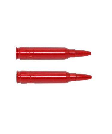 Flachberg buffer cartridges 223 aluminum red (2 pieces) buffer cartridge .223