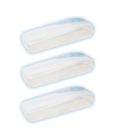 Razor storage boxer-shaving-keeper-shaving system-box use: Suitable for packaging and storage of razors 3PCs monochrome