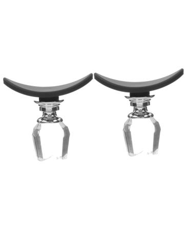 NOLITOY 2 Pcs Eye Shadow Stamp Silicone Mold Quick Eye Makeup Tool Eyeshadow Stamp Eyeliner
