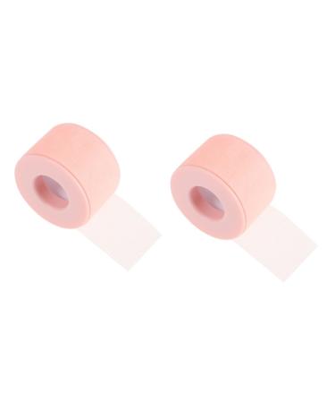 Didiseaon 2 Rolls Silicone Gel Tape Lash Tape Eyelash Tools Lashes Tools Eyelash Adhesive Tapes Beauty Eyelash Grafting Tape Eyelash Extension Tape Lashes Extension