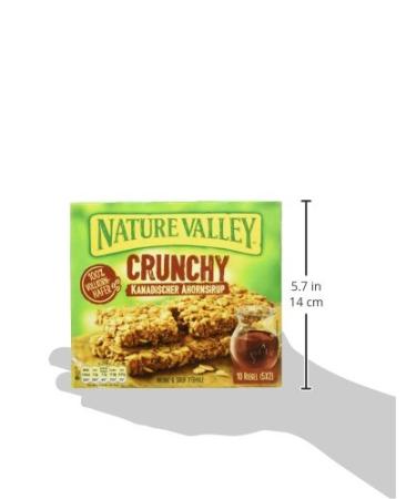Buy Nature Valley Canadian Maple Syrup Cereal Bars - 10 Bars (210g) | International Shipping Available - Buy Online on SooperMarket.com