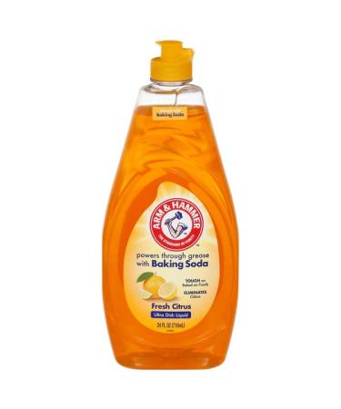 Arm & Hammer Ultra Dish Liquid Fresh Citrus 24 Fl Oz
