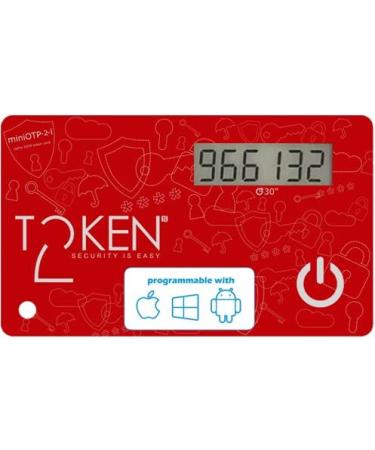 Token2 miniOTP-2-i programmable Two-Factor Security Token with time sync - Buy Online on SooperMarket.com