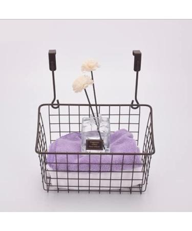 TSCTBA XMSound 2 Pack Grid Storage Baskets with Hooks - Over Cabinet Door Organizer for Kitchen & Bathroom - Buy Online on SooperMarket.com