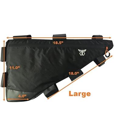 Trail Mountain Bike Full Frame Bag - Small, Medium, Large Sizes for Touring, Bikepacking, Commuting - Buy Online on SooperMarket.com