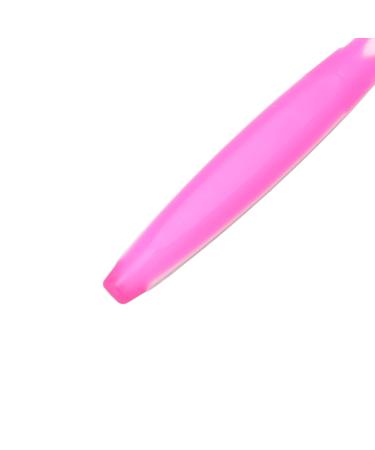 10-Piece Silicone Tongue Scraper Set - Dual Action Oral Hygiene Tool for Adults & Kids - Long Handle Pink - Buy Online on SooperMarket.com
