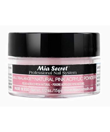 Mia Secret Professional Nail System Multibalance Natural Pink Acrylic Powder