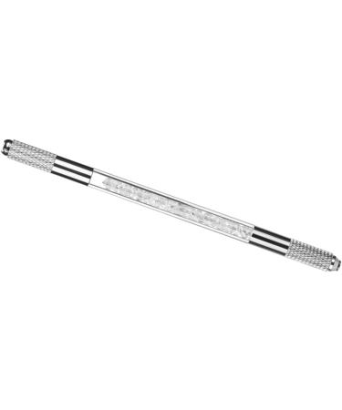 Angoily 4pcs Pen Needle Handheld Needles Eyebrow Microblading Portable Acrylic Holder Women Tool Tattoos 14.7x1.7cmx4pcs Whitex4pcs - Buy Online on SooperMarket.com