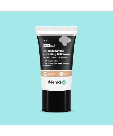 2% Niacinamide Hydrating BB Cream SPF 30 - Medium Buildable Coverage & Smooth Finish | 1.06 Oz | Sun Protection & Skin Hydration in 02 Nude Shade - Buy Online on SooperMarket.com