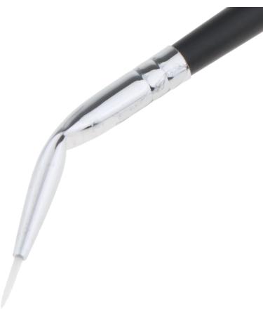 Wooden Handle Eyeliner Makeup Brush Curved Head for - Buy Online on SooperMarket.com