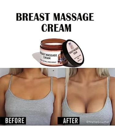 BlueQueen Breast Enhancement Cream - Natural 50g Boob Cream for Growth Lift & Firm Breasts | Gentle Formula for Bigger Breasts & Tightening | 1.76floz - Buy Online on SooperMarket.com