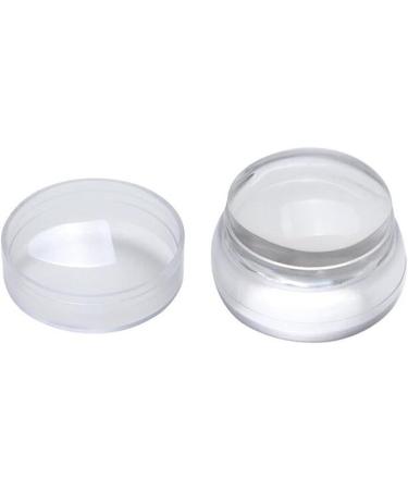 Buy Tossens Clear Jelly Nail Art Stamper & Transparent Silicone Template | International Shipping - Manicure Tool Set - Buy Online on SooperMarket.com