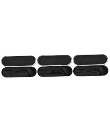 Balacoo 3 Sets Eyelash Inspection Mirror Lashes Tool Square Mirror Eyelash Extension Tools Accessories for Girls Square Lash Mirror Lash Accessories Stainless Steel Miss Tool Kit
