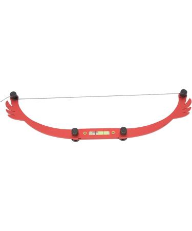 Eyebrow Mapping Tool Locking Design High Accuracy Simple Adjustable Eyebrow Marker Ruler for Salon (Red) - Buy Online on SooperMarket.com