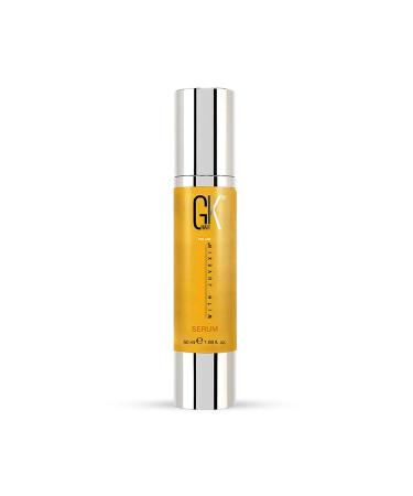 GK Hair Global Keratin Serum 50ml - 100% Organic Argan Oil for Frizz Control Heat Protection & Strengthening - Hair Repair Solution - Buy Online on SooperMarket.com