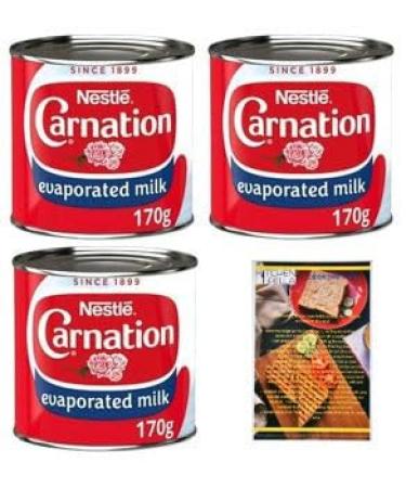 Carnation Evaporated Milk 170g x3 and Kitchenfella 'Cooking Tips'