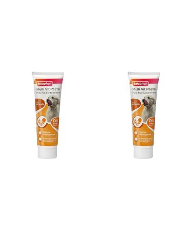Beaphar Multi-Vitamin Paste for Dogs 100g (Pack of 2) Multi-Vitamin 100 Gr (Pack of 2)