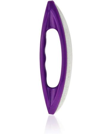 Purple Stone Nail File Nail Buffer V-Shaped Nail Cuticle Remover Manicure Tools (1#) - Buy Online on SooperMarket.com