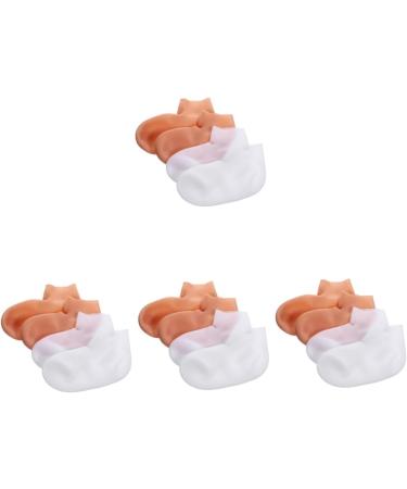 minkissy 8 Pairs Exfoliating Moisturizing Socks Cotton spa Socks Overnight spa Socks feet Care Socks Foot moisturizing Socks feet Repair Socks Lotion sebs Miss Sole of Foot Torn Socks - Buy Online on SooperMarket.com