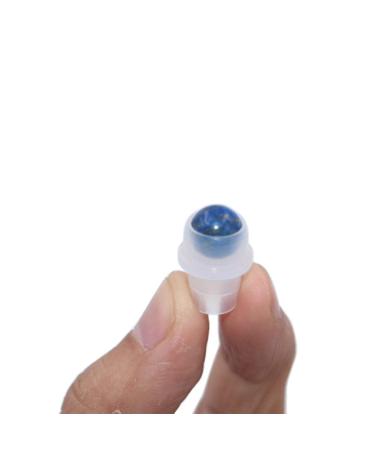 Furnido 10 Pack Natural Crystal Roller Balls for Essential Oils - Lapis Lazuli Replacement for 5ml & 10ml Bottles - Buy Online on SooperMarket.com