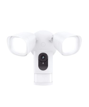 eufy security Floodlight Cam 2, 2K, Built-in AI, 2-Way Audio, No Monthly Fees, 2,500-Lumen Brightness, Weatherproof, HomeBase Not Compatible, (Existing Outdoor Wiring and Junction Box Required)