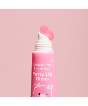 TONYMOLY x Squishmallows Patty Keychain Lip Gloss - Hydrating Strawberry Shortcake Stain Sheer Pink High Shine 11ml - Buy Online on SooperMarket.com