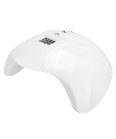 Nail Lamp with Dual Light Sources 36W UV LED Quick Drying Nail Art Machine for All Gel Polish Nail Dryer with 12 Lamp Beads Intelligent Infrared Induction (Yinhings7039pm4ud-12)