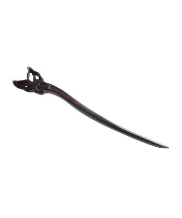 minkissy Japanese Hair Pin Head Pieces for Woman Hair Clip for Women Hair Chopsticks for Women Thick Hair Hair Chopstick Clip Japanese Hair Sticks Steamed Stuffed Bun Hairpin Headgear Ebony