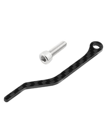 TEQIN Chain Catcher, Chain Guide Drop Catcher, Ultralight Carbon Fiber Chain Catcher Drop Keeper, Bicycle Chain Anti-Drop Stabilizer 1pc