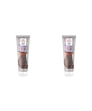 Wella Professionals Color Fresh Mask Temporary Color Refresh Treatment Semi Permanent Hair Dye Hair Gloss Treatment for Blonde Hair Lilac Frost 150ml (Pack of 2)
