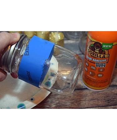 Gorilla Heavy Duty Spray Adhesive 4oz Clear - Multipurpose & Repositionable | Pack of 1 - Buy Online on SooperMarket.com