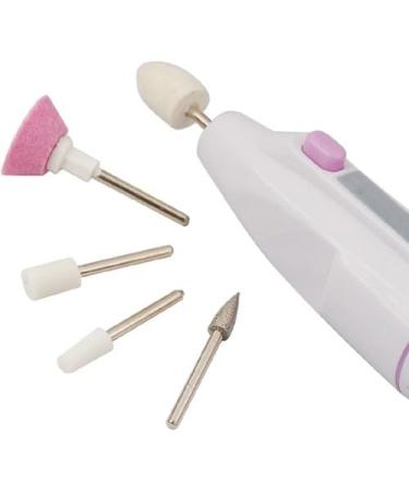 Accessotech Battery Manicure and Pedicure Beauty Nail Art Care File Polish Drill Tool Set - Buy Online on SooperMarket.com