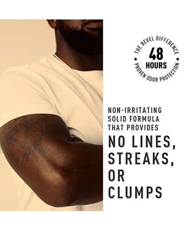 Bevel Men's Aluminum-Free Deodorant - 48+ Hour Protection, No Streaks, 2.5 oz - Buy Online on SooperMarket.com