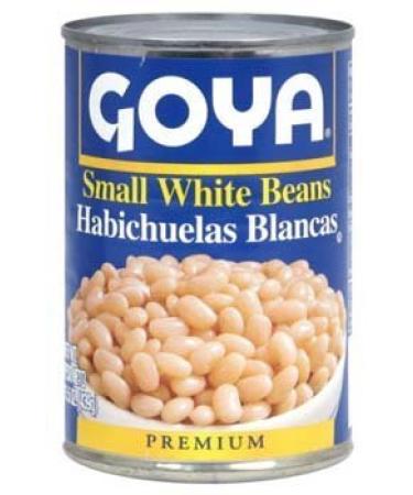 Goya Premium Small White Beans 15.5 oz (Pack of 12)