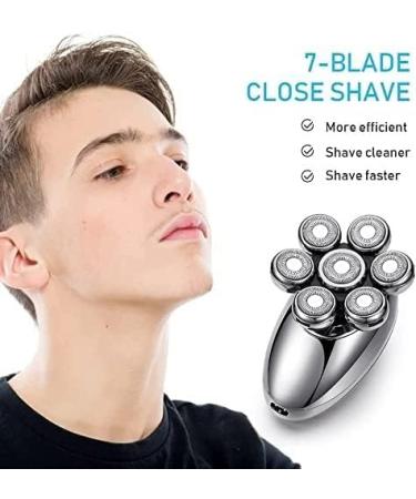 GeRRiT 5-in-1 Electric Razor for Men | 7D Floating Cutter Head USB Rechargeable Rotary Shaver & Grooming Kit - International Shipping Available - Buy Online on SooperMarket.com