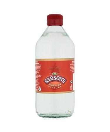 Sarsons Distilled Malt Vinegar - 568ml - Pack of 2 (568ml x 2)